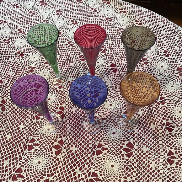 Mikasa liqueur stems multi color - Picture 2 of 6